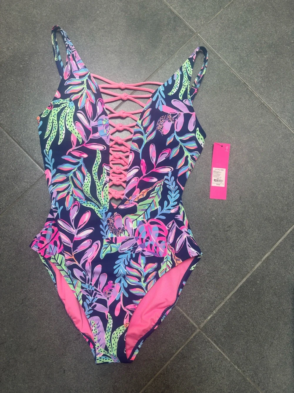 Lilly Pulitzer navy one